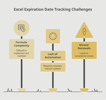  Diagram showing how to track expiration dates in Excel and move to automated renewal alerts